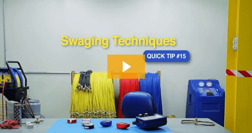 Quick Tip #15: Swaging Techniques