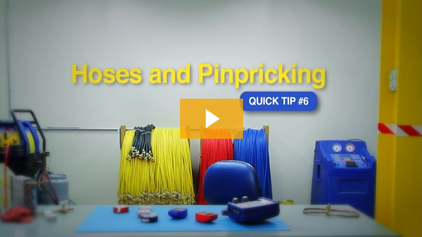 Quick Tip #6: Hoses and Pinpricking