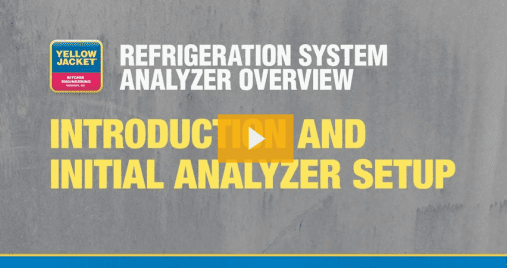 Refrigeration System Analyzer Overview