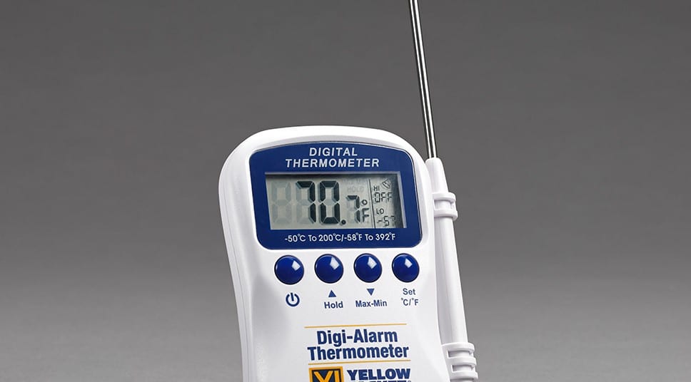 FlashCheck® Min-Max Alarm Digital Thermometer