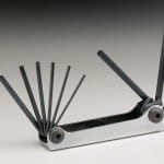 Hex Key Set with Fold up Features & Heat-Treated Steel Alloy