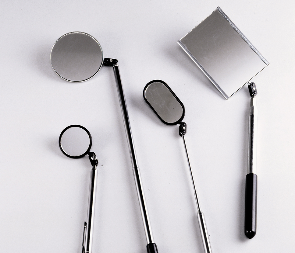 Telescoping Inspection Mirrors - Available in Stainless Steel