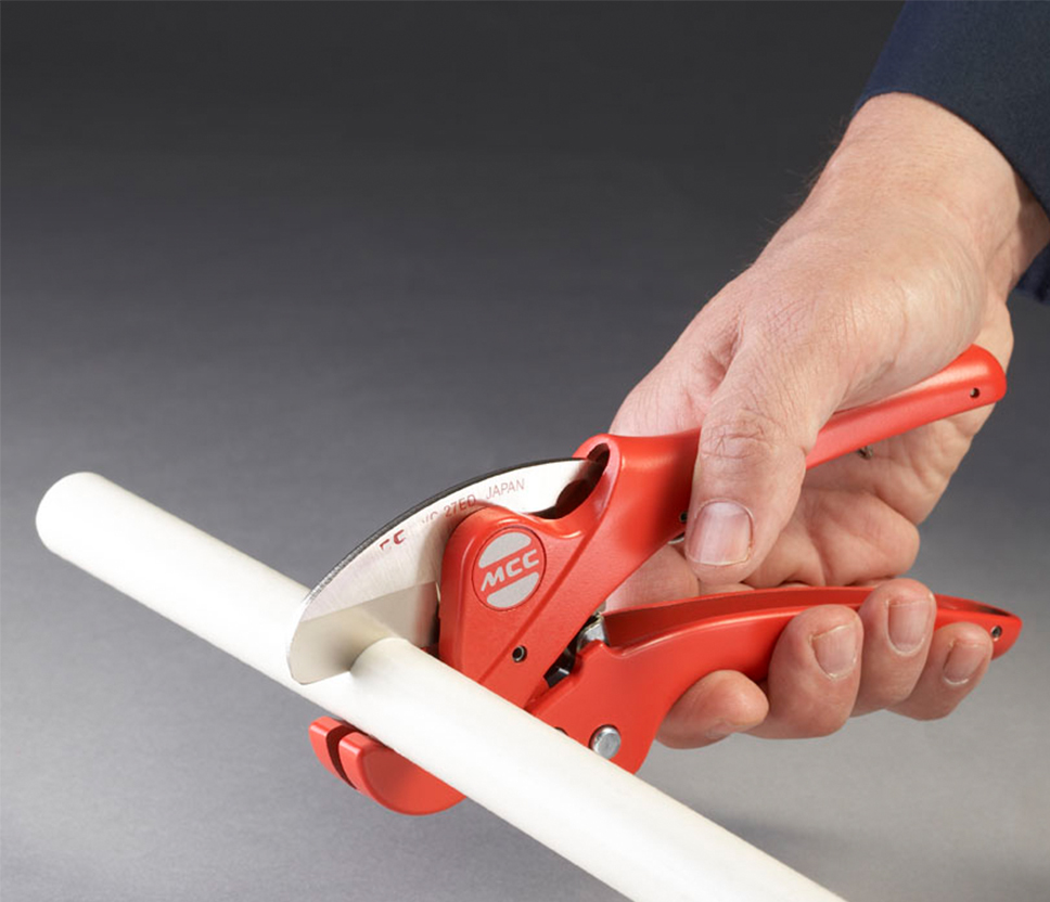 PVC Pipe Cutter With Unique Hooke Tube Gripping Jaws