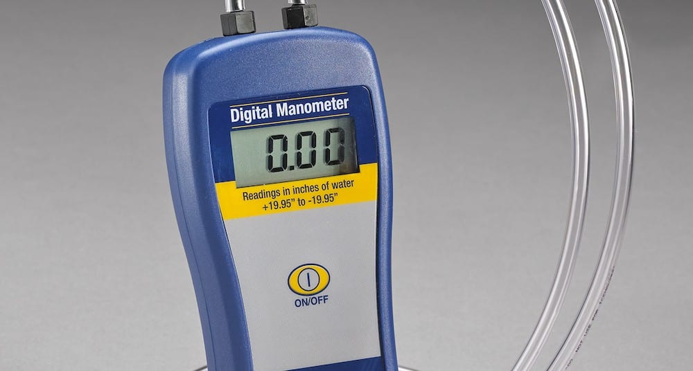 Yellow Jacket 78052 Dual Port Digital Electronic Manometer for sale online 