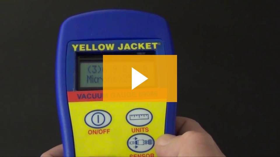 Yellow Jacket 69086 Digital Vacuum Gauge w/ Case 