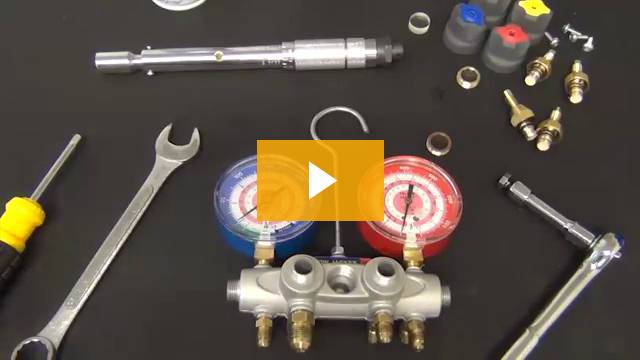 Yellow Jacket 49887 TITAN 2-valve Test and Charging Manifold Degrees F PSI for sale online 