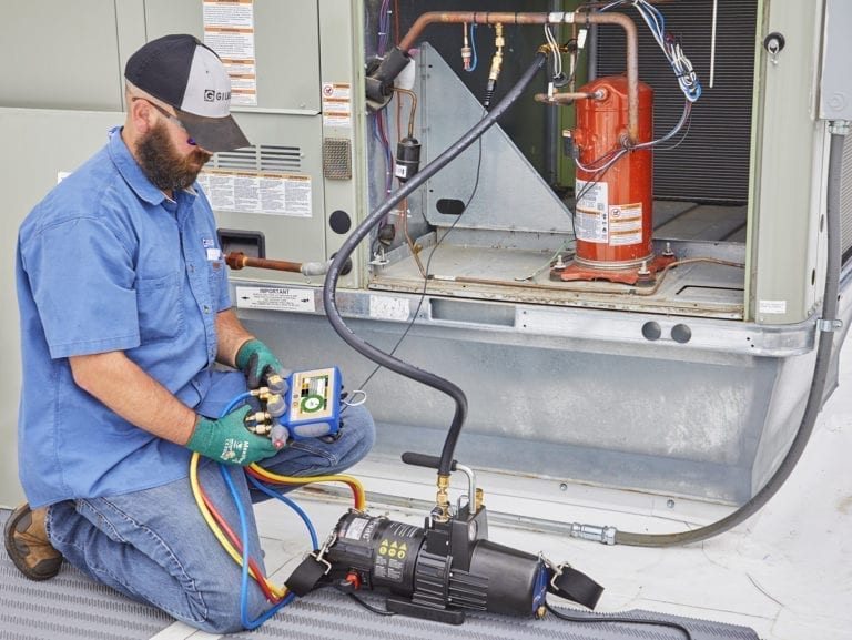 SuperEvac® PLUS II Vacuum Pumps 4, 6, 8 & 11 CFM Yellow Jacket HVAC