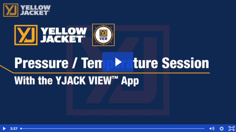 YJACK PRESS® PRESSURE GAUGE - YELLOW JACKET HVAC Supplies and Products